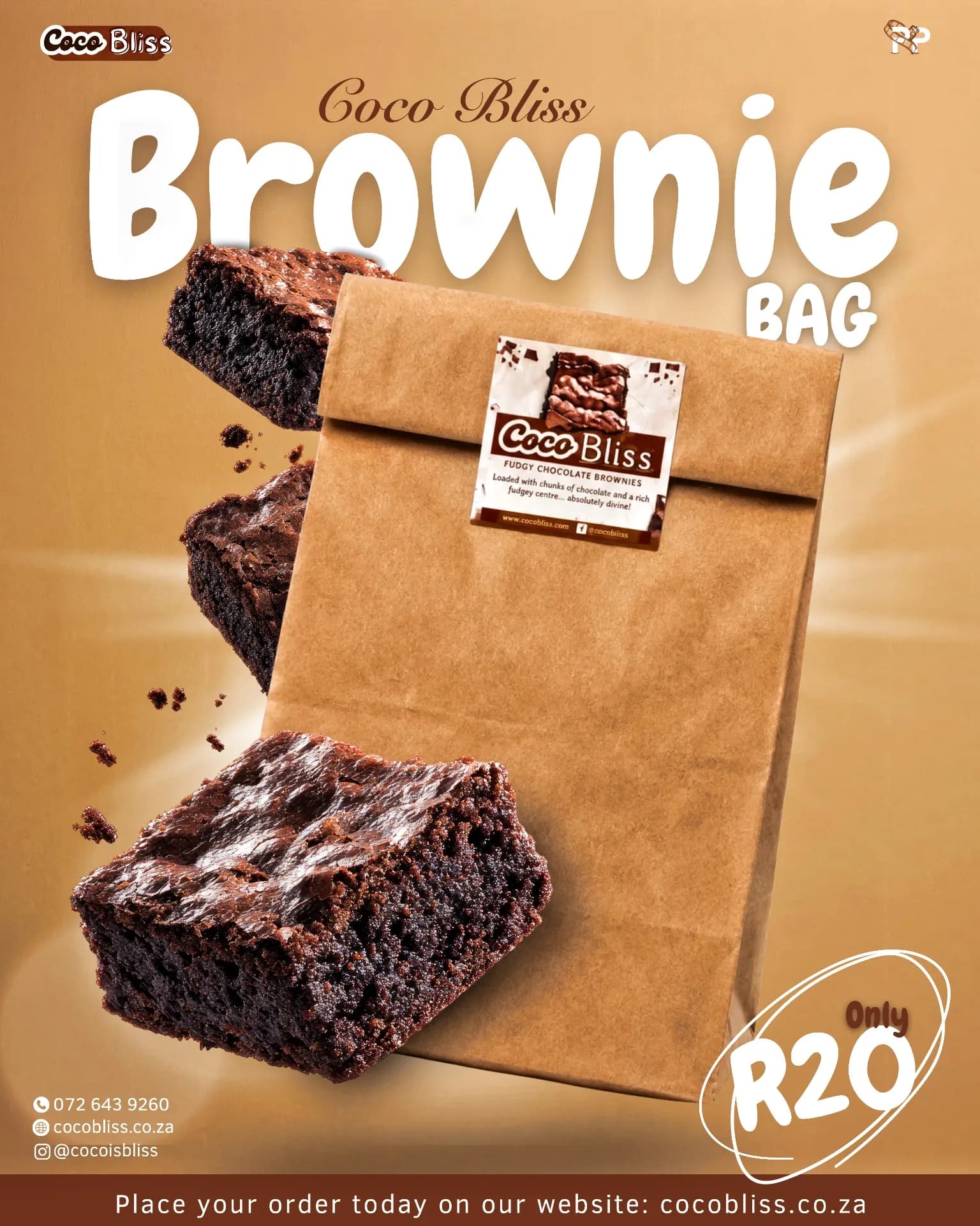 Coco Bliss — Brownie Bag Product Poster